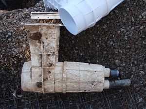 leaking pool skimmer